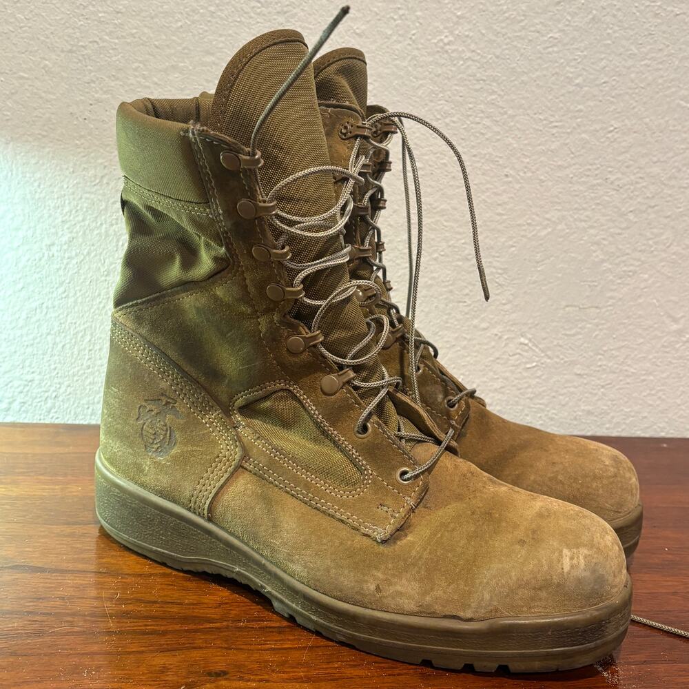 Belleville 590 Tactical Boots 12.5 Brown Military Hot Weather Combat Vibram